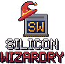 Silicon Wizardry logo, stacked